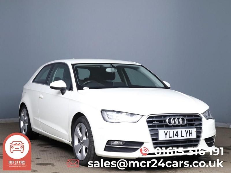 Used Audi A3 Sport 180 HP (132 kW) 2014 White Hatchback