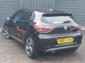 Used Renault Clio V RS Line 90 HP (66 kW) 2023 Black Hatchback