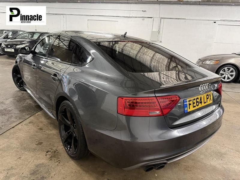 Used Audi A5 Sportback Black Edition 177 HP (130 kW) 2014 Grey Hatchback