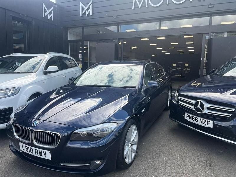 Blue Used 2010 BMW 530 Sport Line Sedan | £8,995 (Fair price) - Image 1/4