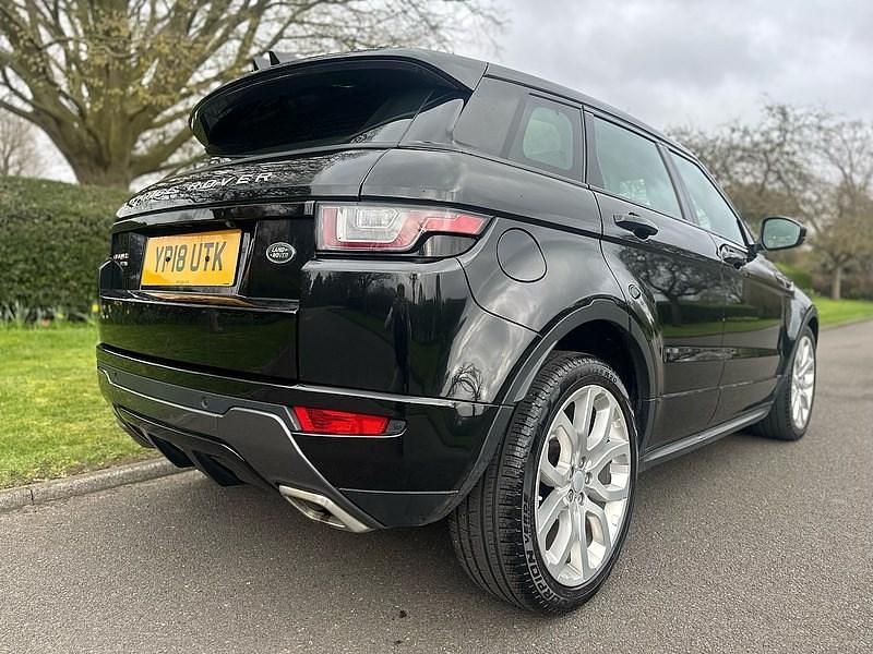 Used Land Rover Range Rover evoque HSE Dynamic 2018 Black Estate
