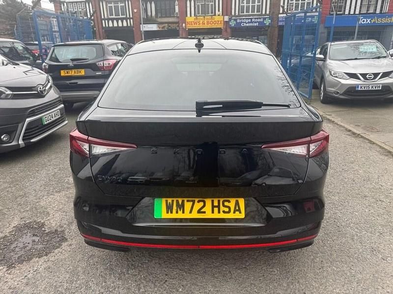 Used Skoda Enyaq iV vRS 219 kW (299 HP) 2022 Black SUV