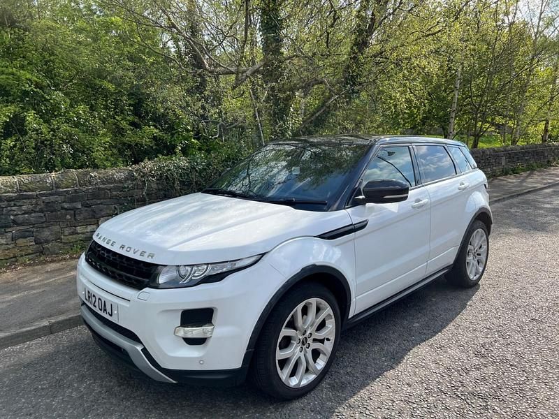 White Used 2012 Land Rover Range Rover evoque Dynamic Estate | £5,450 (Fair price) - Image 1/4