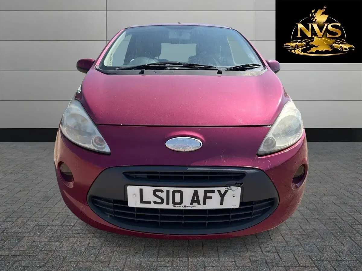 Used Ford Ka Zetec 75 HP (55 kW) 2010 Red Hatchback