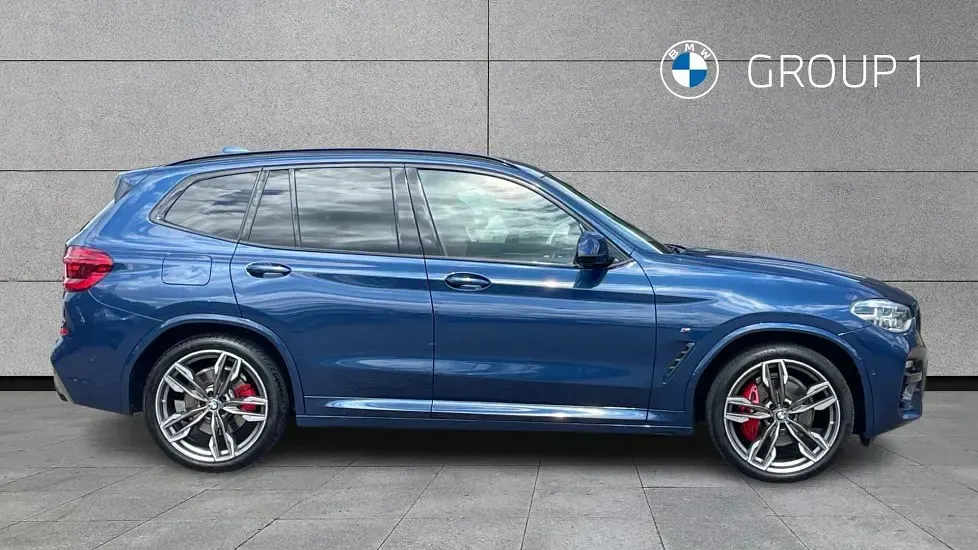 Used BMW X3 M Sport 360 HP (264 kW) 2021 Blue SUV