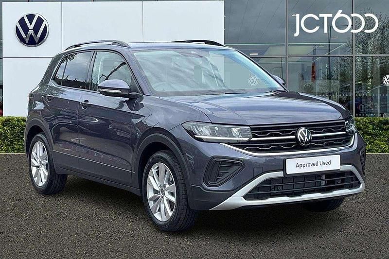 Grey Used 2025 VW T-Cross Match SUV | £23,019 (A bit pricey) - Image 1/4
