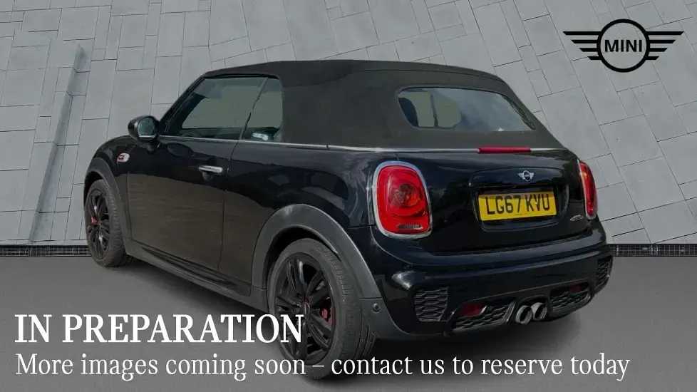 Used Mini John Cooper Works Cabriolet 228 HP (167 kW) 2017 Black Cabriolet