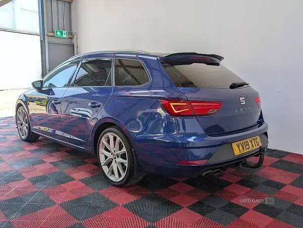 Used Seat Leon FR Sport 2019 Blue Estate