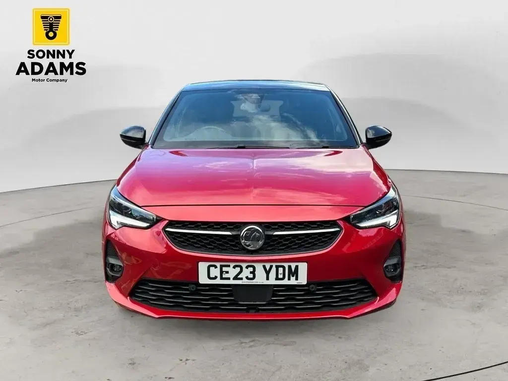 Used Vauxhall Corsa Ultimate 100 HP (73 kW) 2023 Red Hatchback