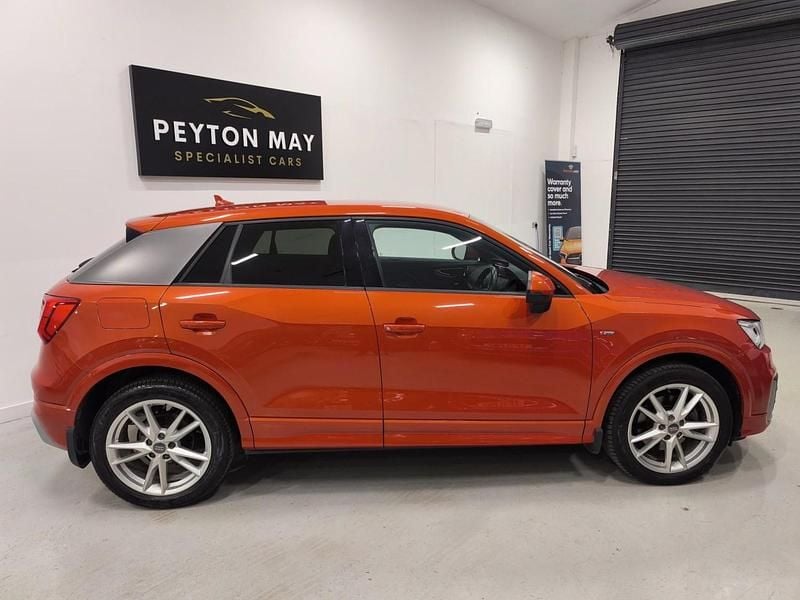 Used Audi Q2 S-Line 150 HP (110 kW) 2017 Orange SUV