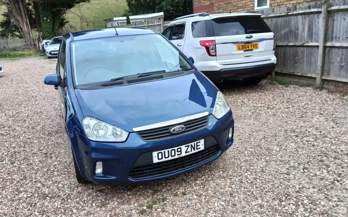 Used Ford C-MAX Zetec 145 HP (106 kW) 2009 Blue MPV