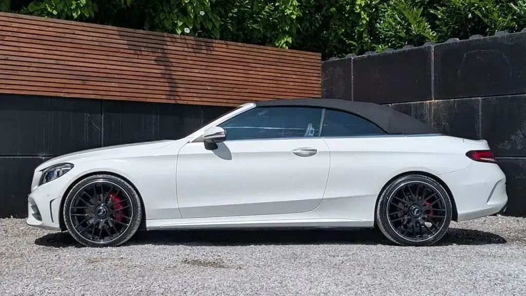 Used Mercedes C300 AMG Line Premium 2019 White Cabriolet
