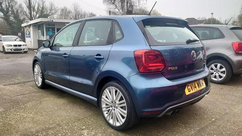 Used VW Polo BlueGT 2014 Blue Hatchback