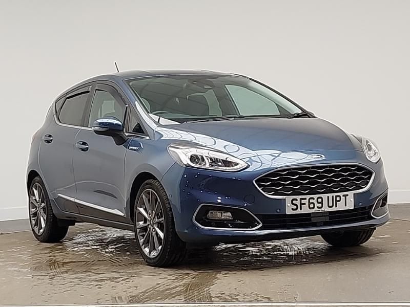 Used Ford Fiesta Vignale 125 HP (91 kW) 2020 Blue Hatchback