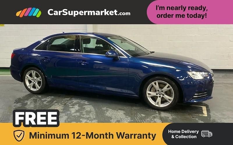 Used Audi A4 Sport 190 HP (139 kW) 2017 Blue Sedan
