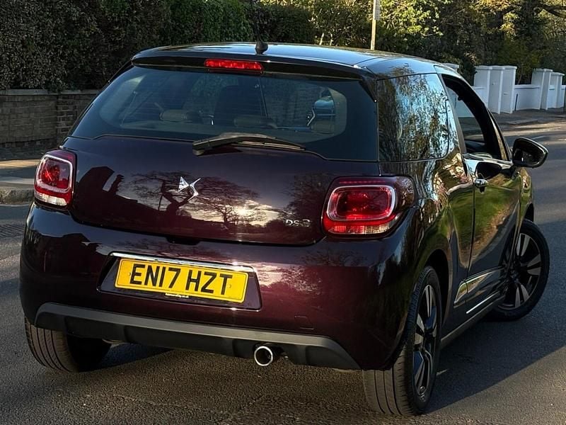 Used DS Automobiles DS3 Chic 2017 Mauve/purple Hatchback