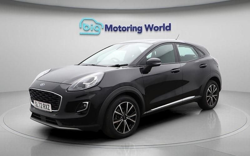 Used Ford Puma Titanium 125 HP (91 kW) 2023 Black Hatchback