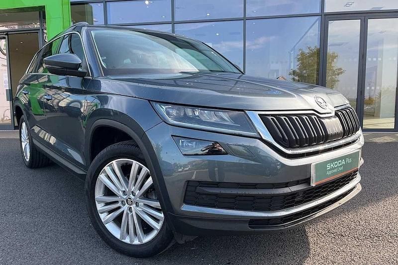 Quartz grey metallic Used 2020 Skoda Kodiaq SE L SUV | £18,980 (Good price) - Image 1/4