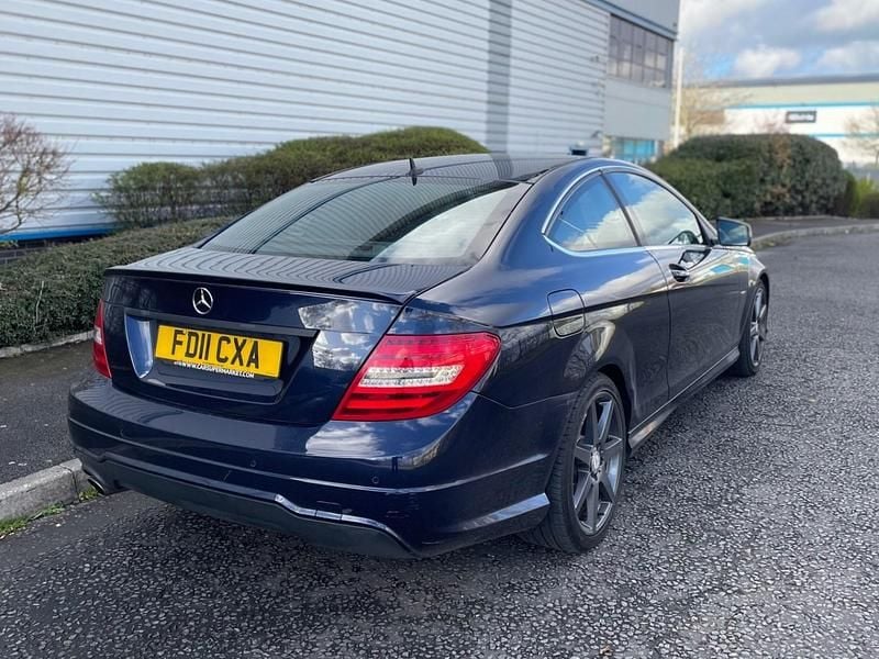 Used Mercedes C250 AMG 2011 Blue Coupe