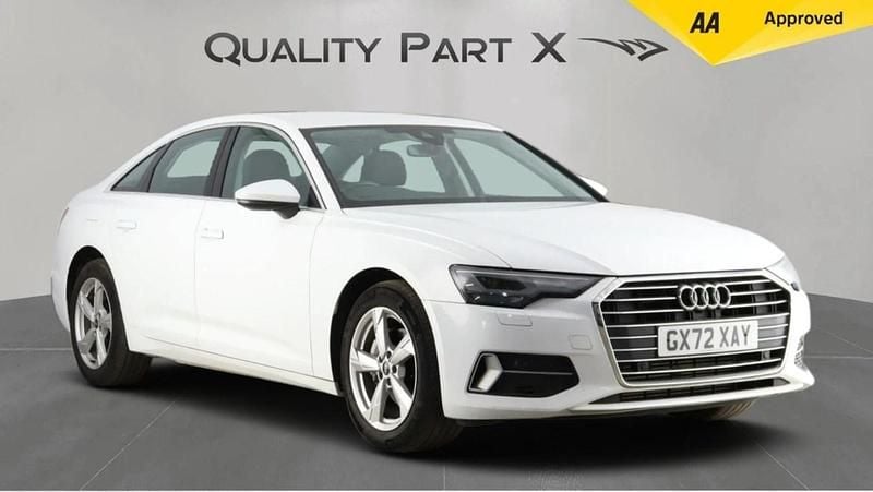 Used Audi A6 Sport 2022 White Sedan