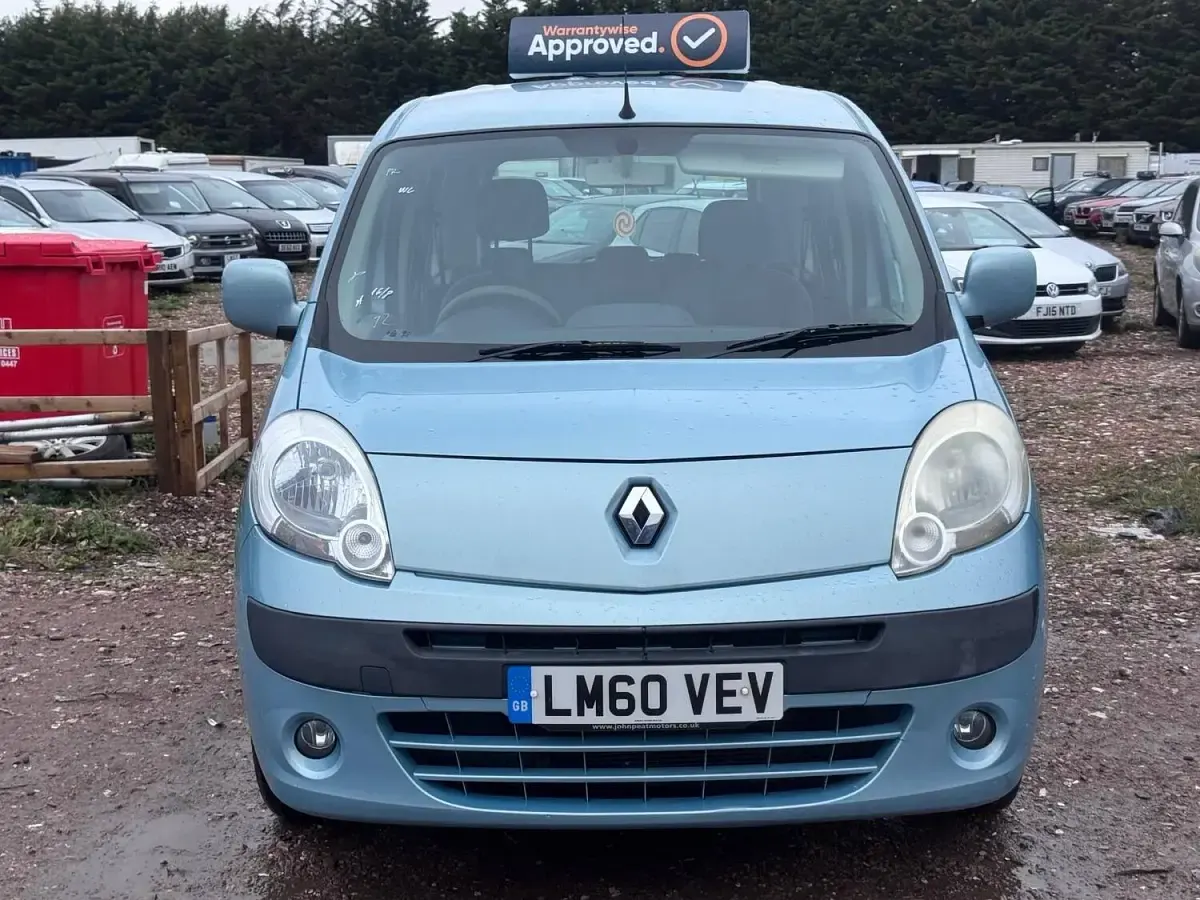 Used Renault Kangoo Expression 106 HP (77 kW) 2011 Blue MPV