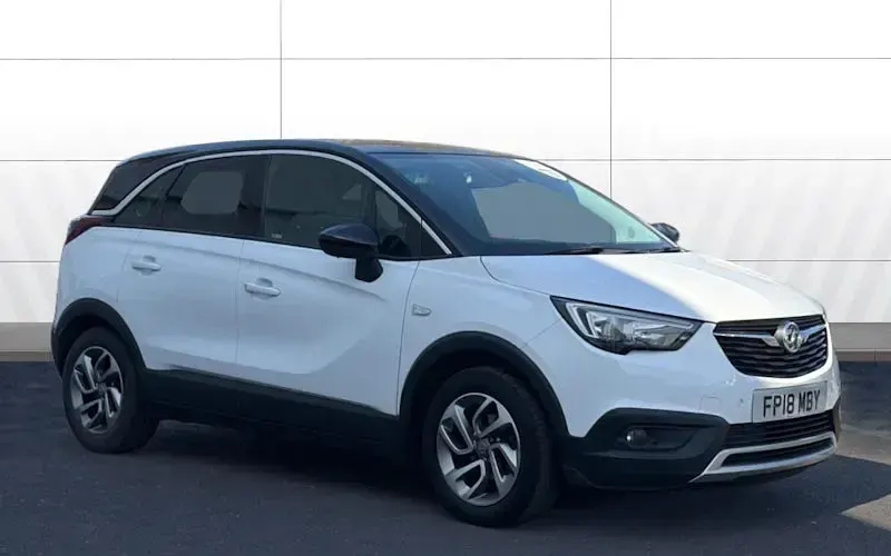 Second-hand Vauxhall Crossland X 82 CP (60 kW) 2018 Alb SUV