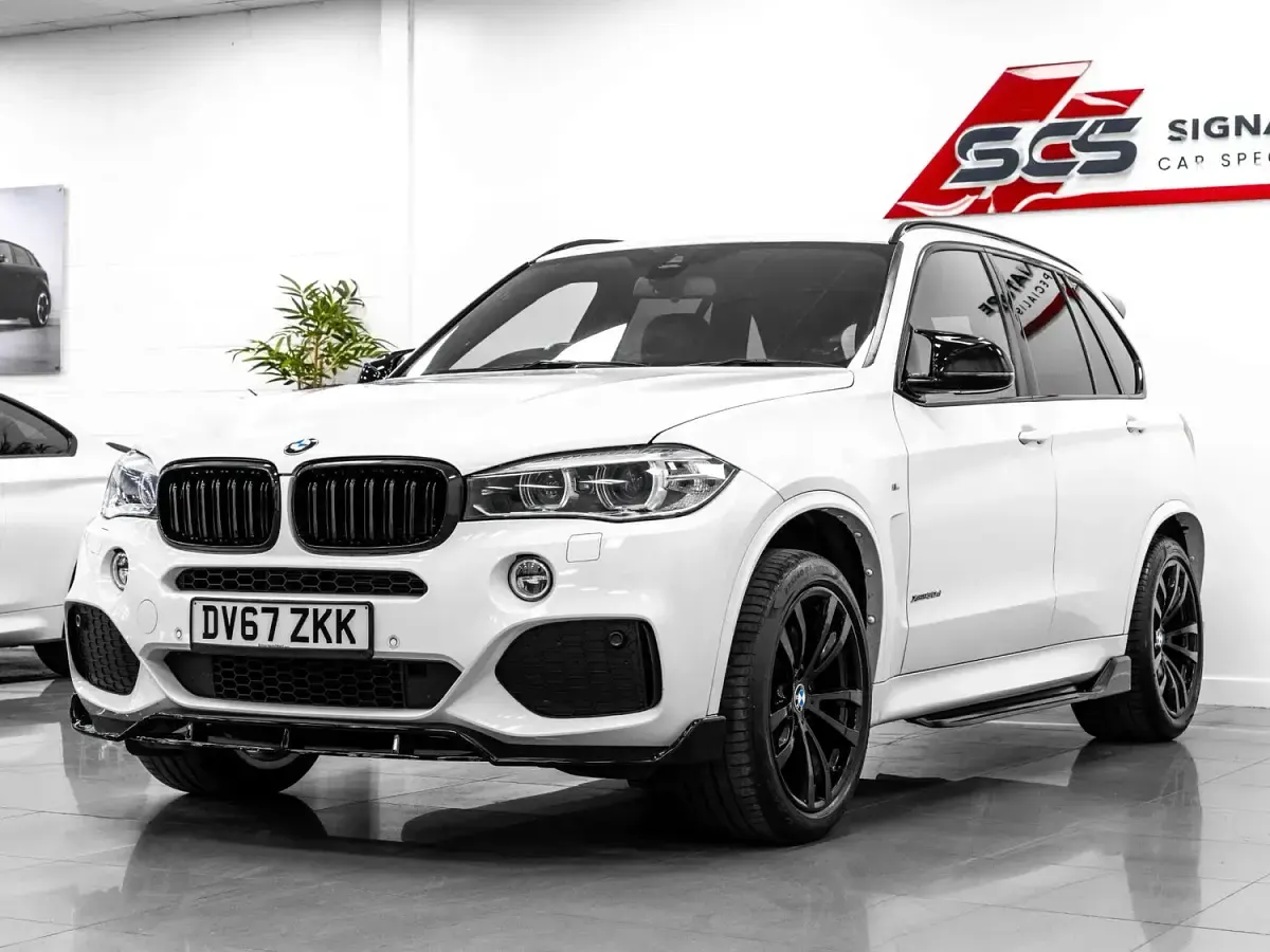 Used BMW X5 M Sport 258 HP (189 kW) 2017 White SUV