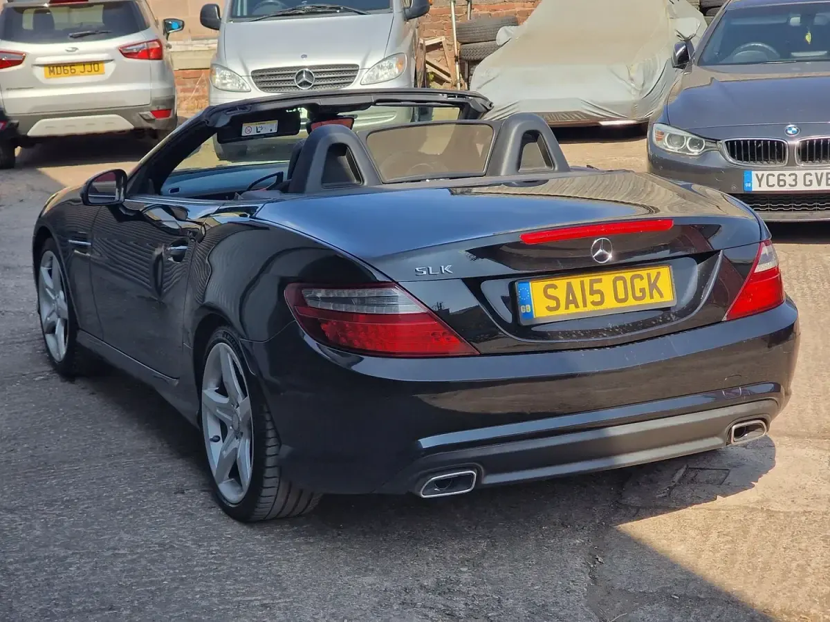 Used Mercedes SLK250 AMG 2015 Black Cabriolet