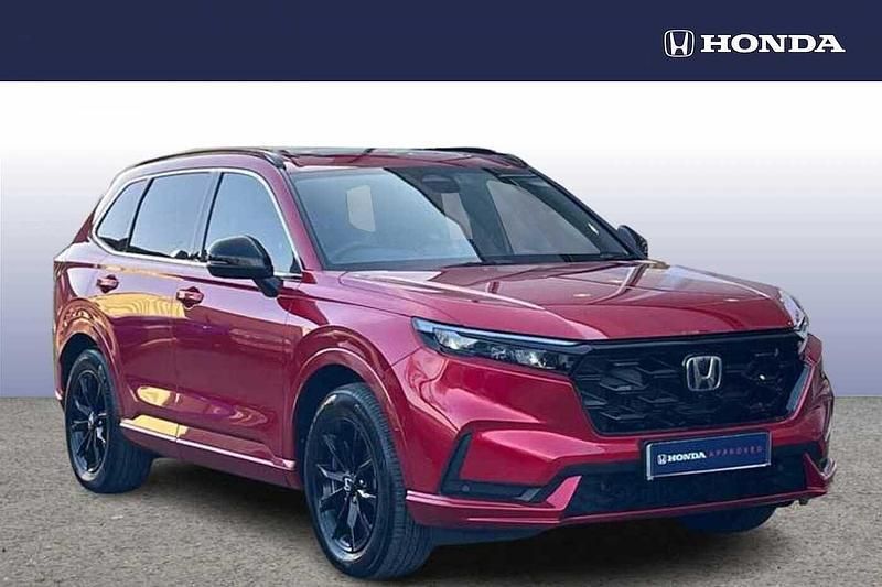 Premium crystal red Used 2024 Honda CR-V Advance SUV | £37,995 (Fair price) - Image 1/4