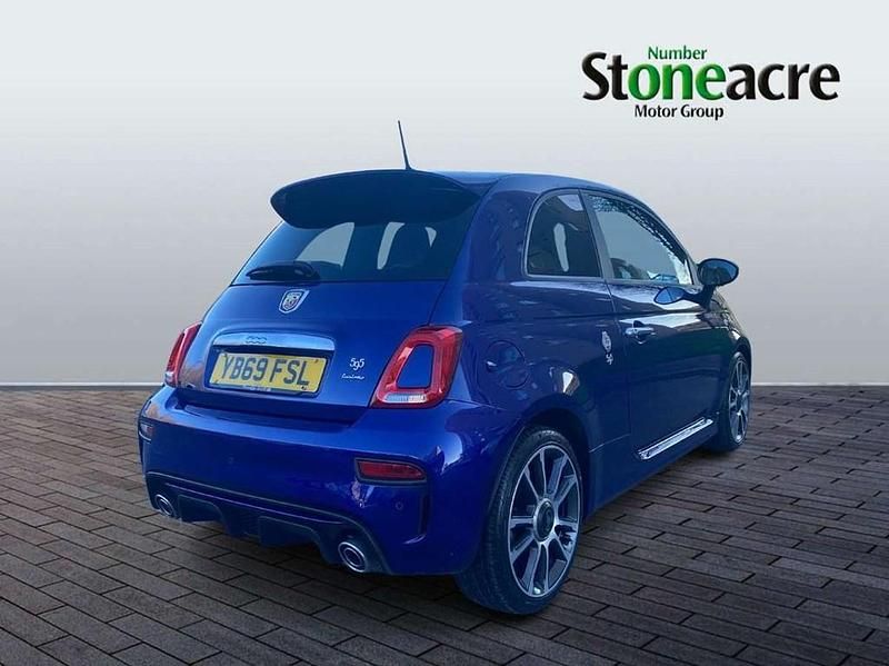 Used Abarth 595 70th Anniversary 165 HP (121 kW) 2020 Blue Hatchback