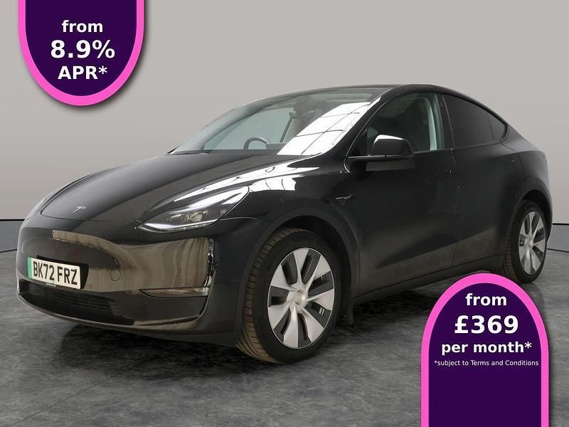 Black Used 2022 Tesla Model Y Long Range SUV | £26,597 (Good price) - Image 1/3