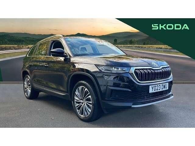 Black Used 2023 Skoda Kodiaq SE L Executive SUV | £31,409 (Fair price) - Image 1/4