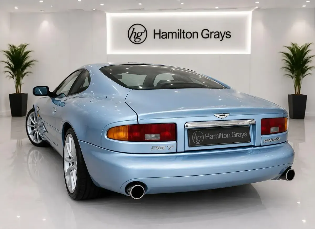 Used Aston Martin Vantage 2000 Blue Coupe