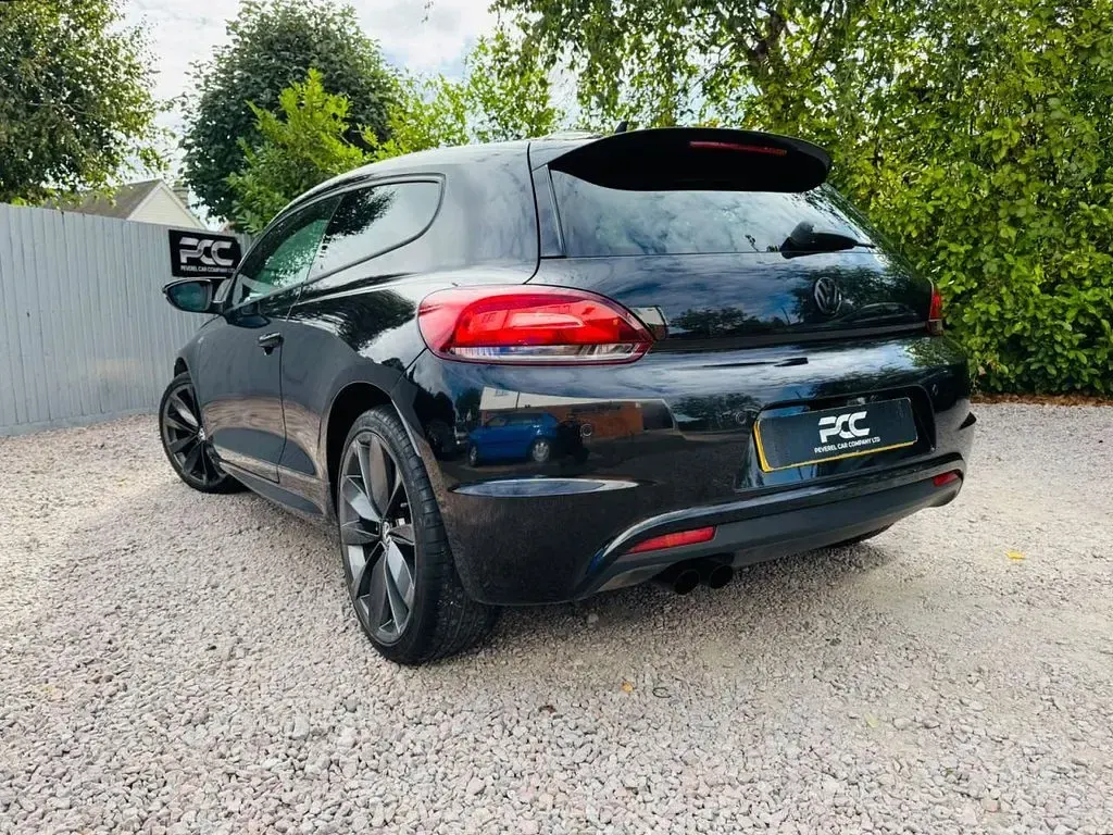 Used VW Scirocco R-line 138 HP (101 kW) 2013 Black Coupe