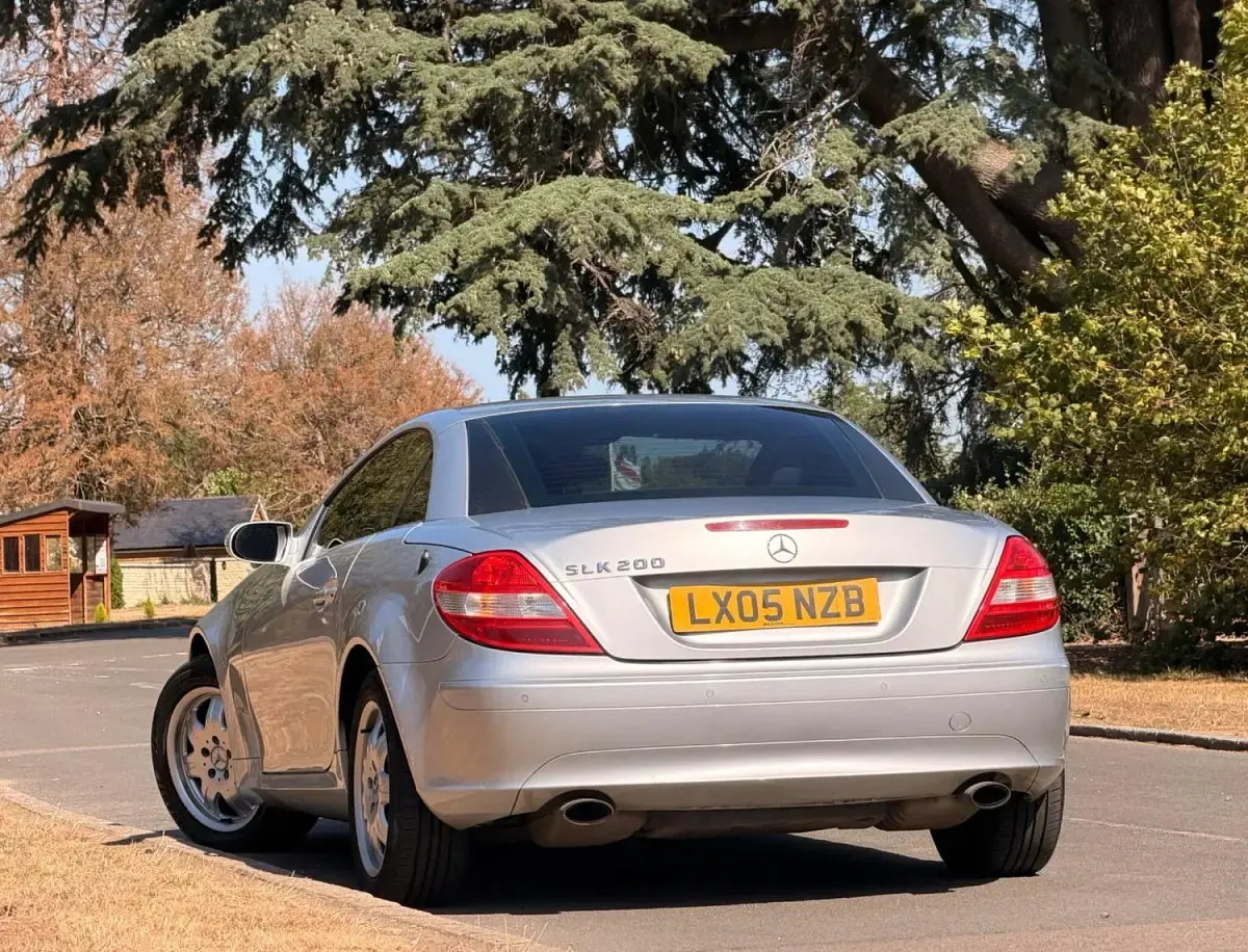 Used Mercedes SLK200 2005 Silver Cabriolet