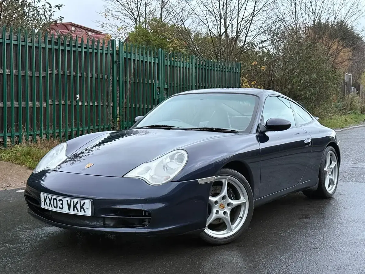 Used Porsche 996 2003 Blue Coupe