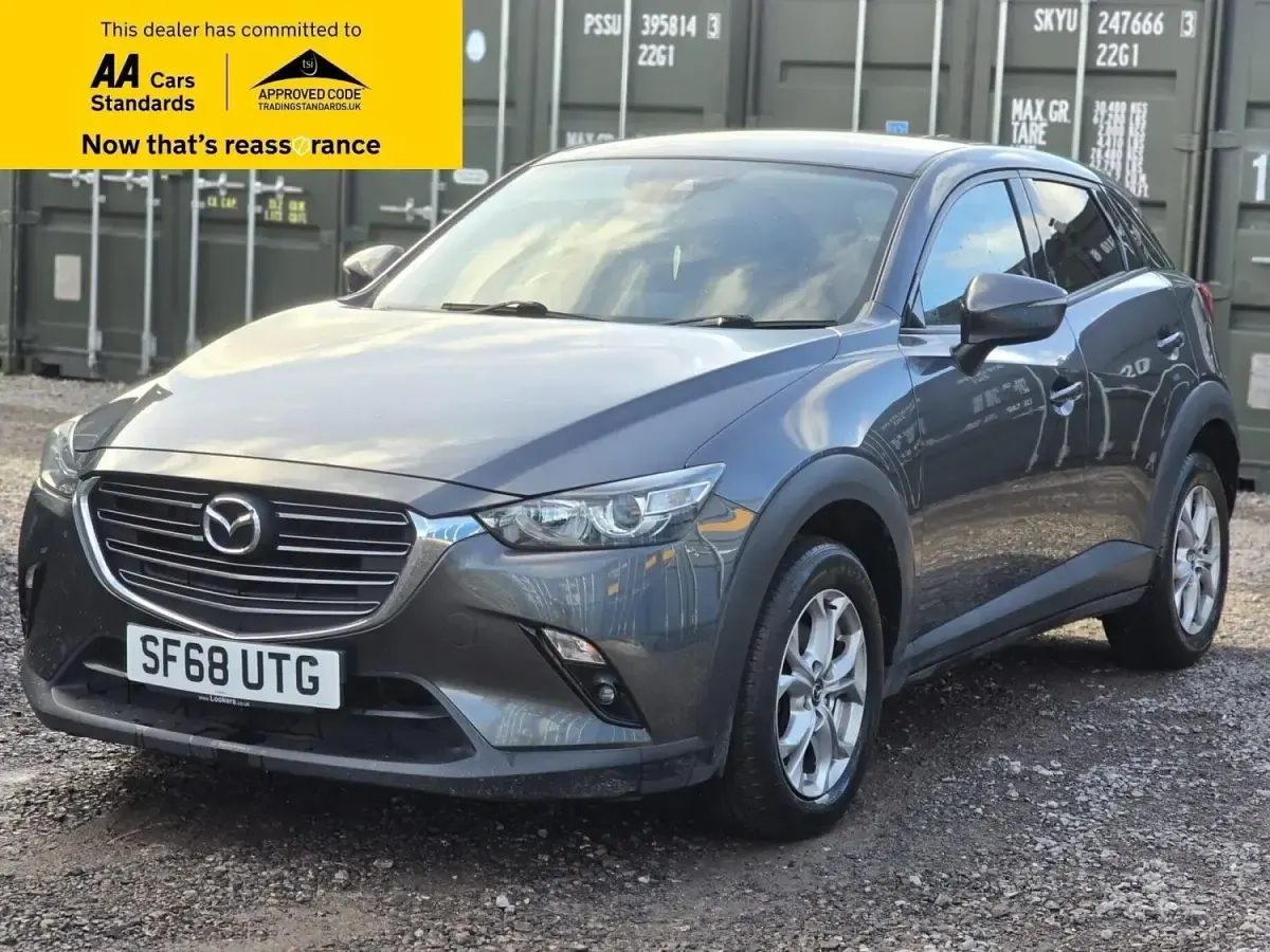 Usado Mazda CX-3 121 HP (88 kW) 2018 Cinzento SUV