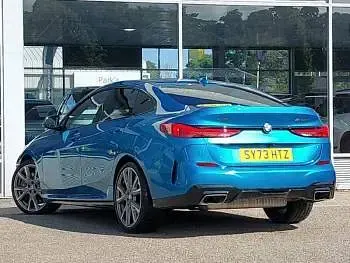 Used BMW M235 Comfort Edition 306 HP (225 kW) 2023 Blue Coupe