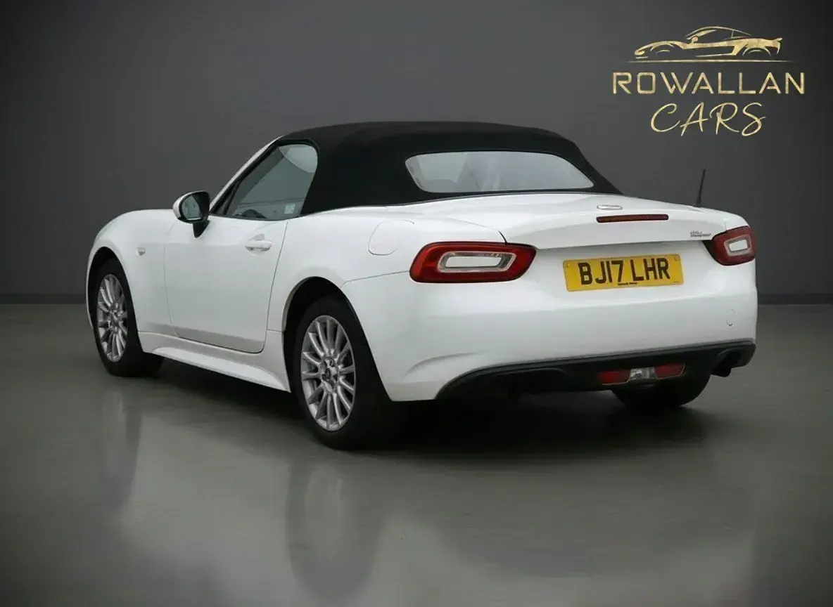 Used Fiat 124 Spider Classica 140 HP (102 kW) 2017 White Cabriolet