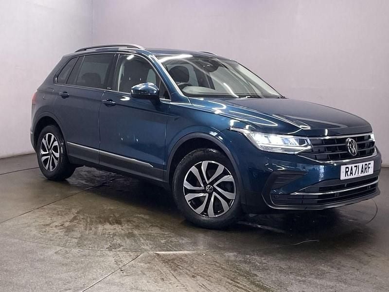 Blue Used 2022 VW Tiguan Active SUV | £21,399 (Fair price) - Image 1/4
