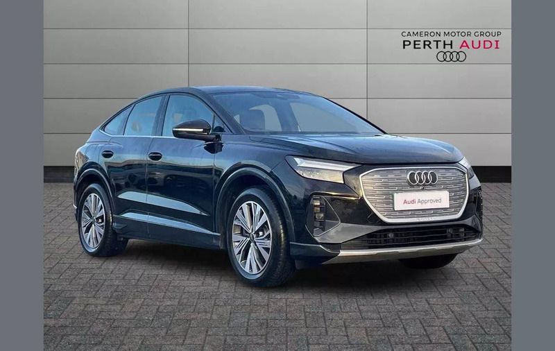 Black Used 2024 Audi Q4 Sportback e-tron Sport SUV | £29,995 - Image 1/4