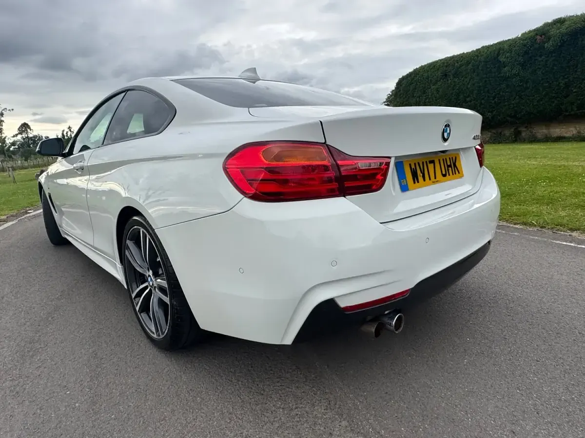 Used BMW 420 Coupé M Sport 190 HP (139 kW) 2017 White Coupe