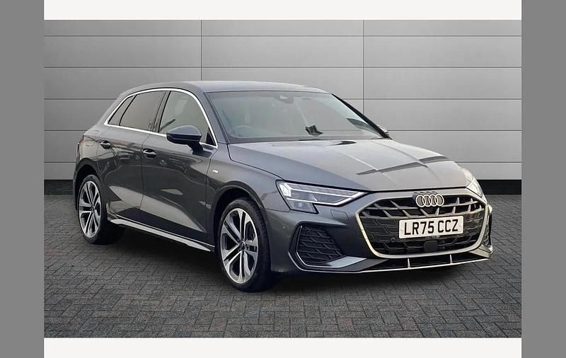 Grey Used 2025 Audi A3 e-tron S-Line Hatchback | £30,740 (Good price) - Image 1/4
