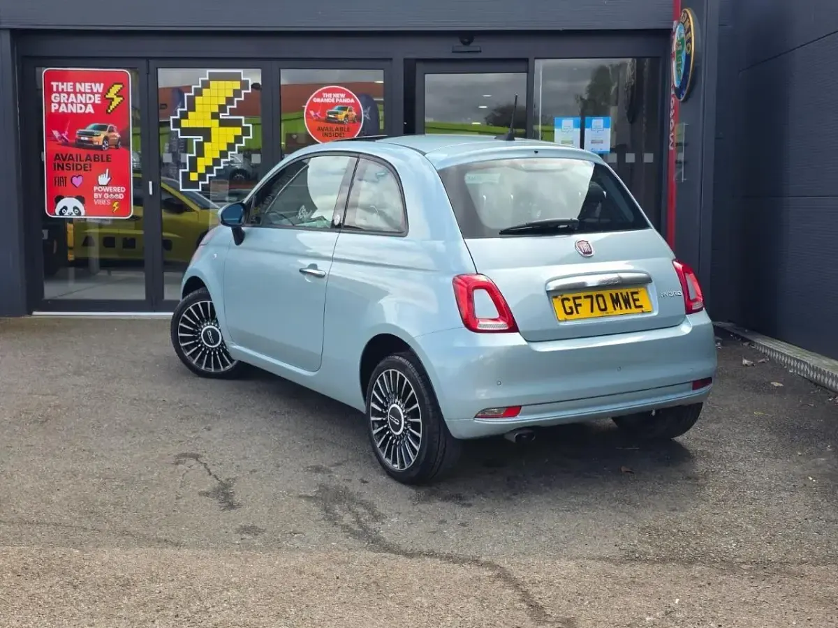 Used Fiat 500 Launch Edition 70 HP (51 kW) 2020 Green Hatchback