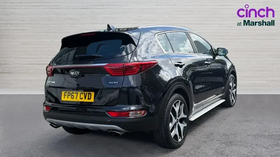 Used Kia Sportage GT-Line 174 HP (127 kW) 2018 Black SUV