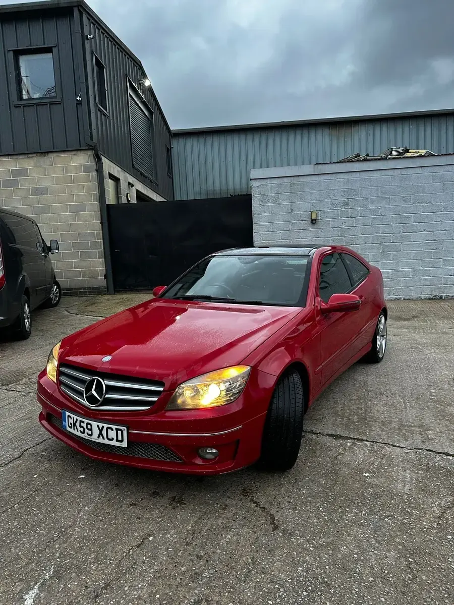 Used Mercedes CLC220 2009 Red Hatchback