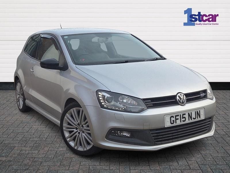 Silver Used 2015 VW Polo BlueGT Hatchback | £5,789 (Fair price) - Image 1/4