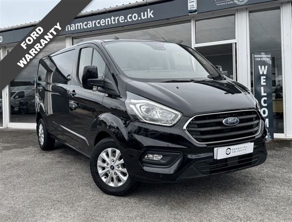 Black Used 2023 Ford Transit Custom Limited Van | £28,788 (A bit pricey) - Image 1/4