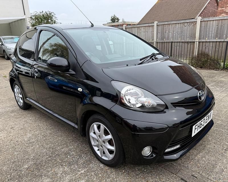 Used Toyota Aygo 2014 Black Hatchback