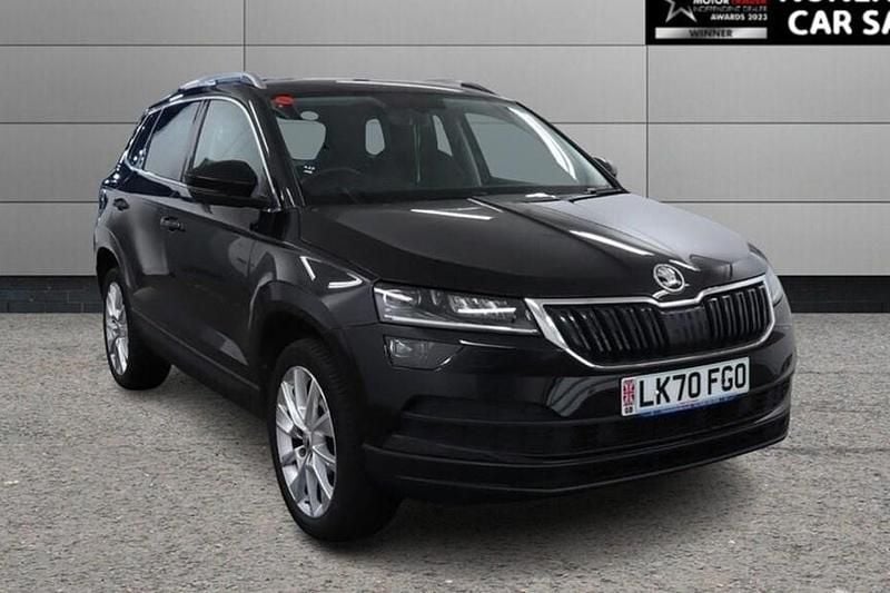 Used Skoda Karoq SE L 150 HP (110 kW) 2021 Black SUV